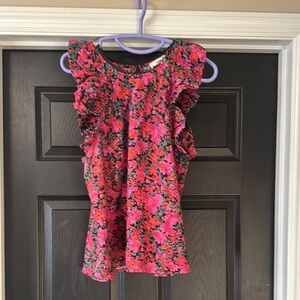 Floral Sleeveless Top